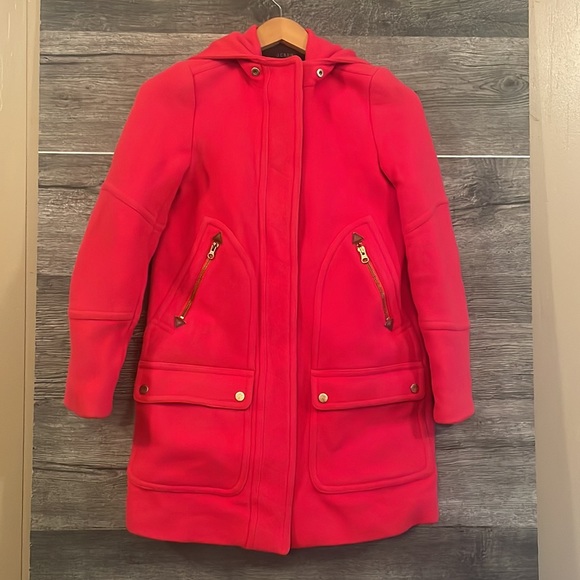 J. Crew Chateau Stadium Cloth Parka Jacket - Picture 5 of 16